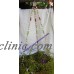 Star moon purple green acrylic resin metal 22" handmade plant hanger   153139650887